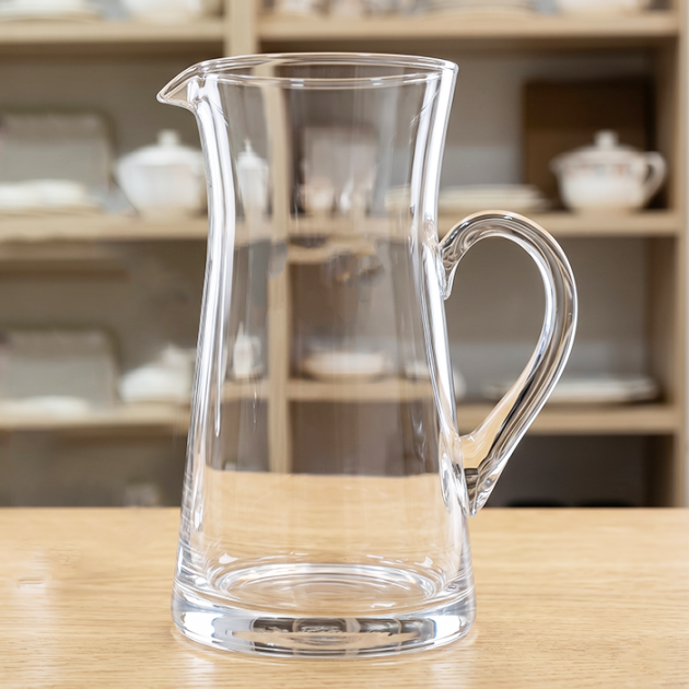 Pichet en Verre Transparent Classique.