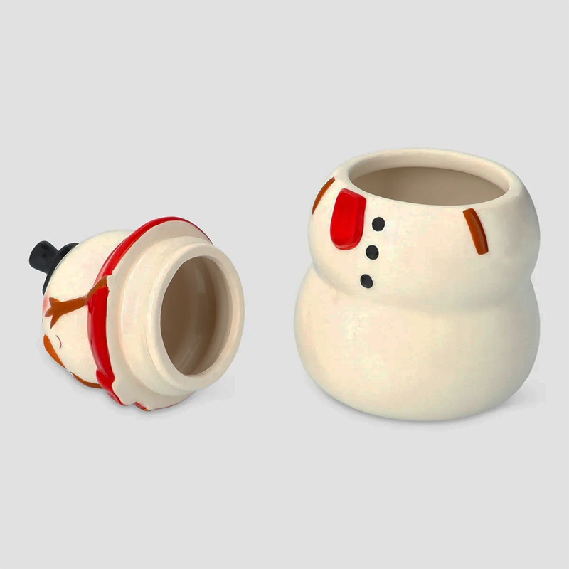 Pot à Bonbons Bonhomme de Neige – Image 2