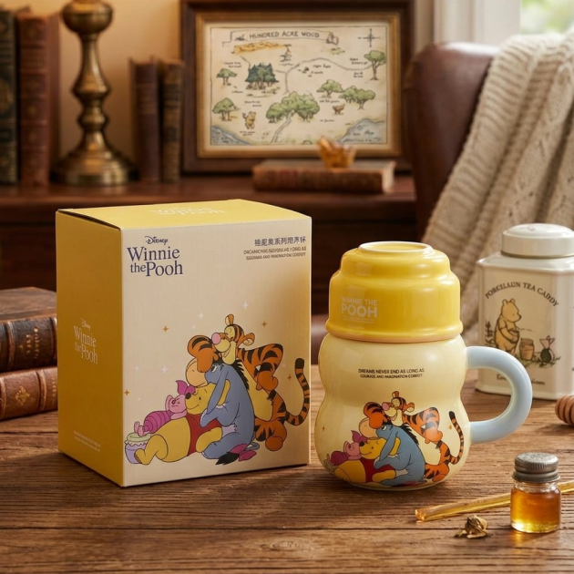 Tasse en Céramique avec Couvercle