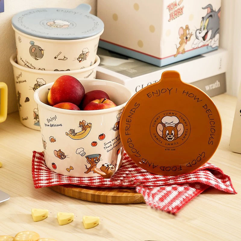 Bols à Nouilles Instantanées en Céramique – Collection Officielle Tom et Jerry 🐱🐭 – Image 5