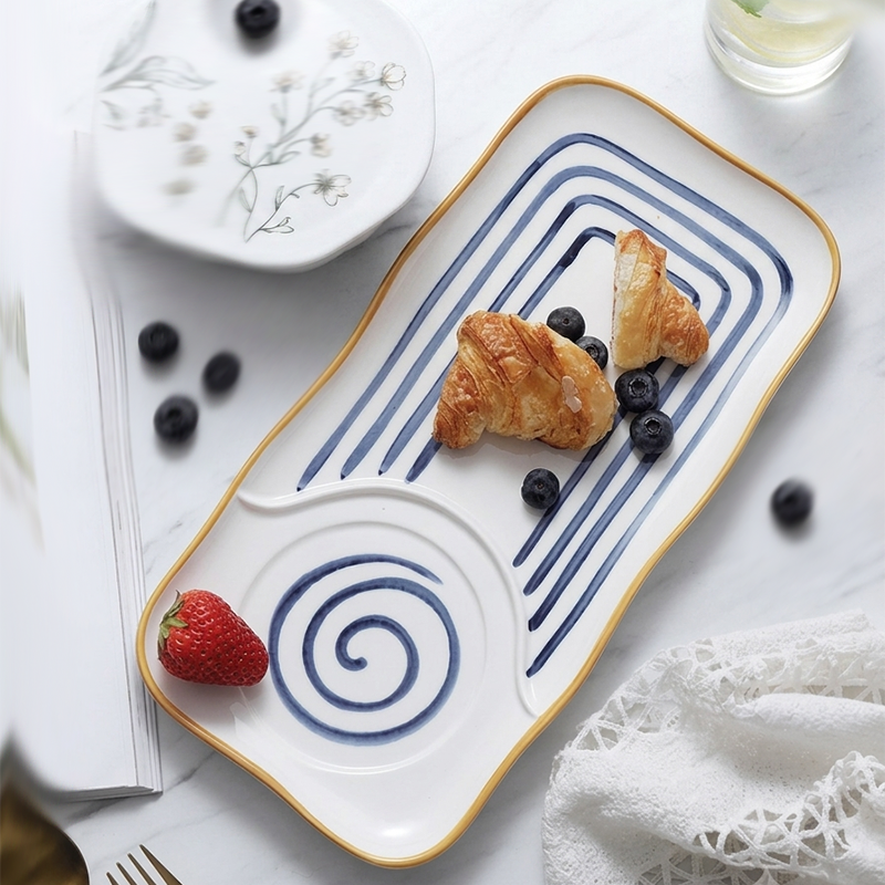 Assiette de petit déjeuner japonaise