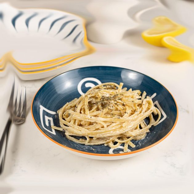Assiette Creuse en Céramique  Style Japonais Élégant