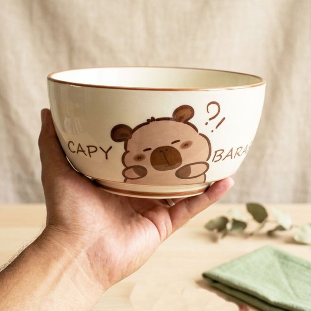 Grand Bol en Céramique Capybara