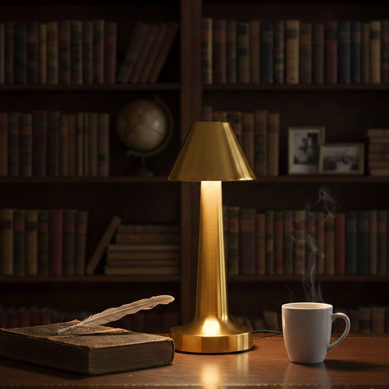 Lampe de table décorative rechargeable à LED