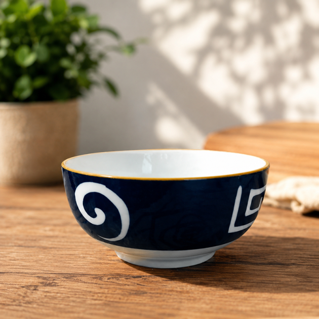 Bol en Céramique Bleu style japonaise
