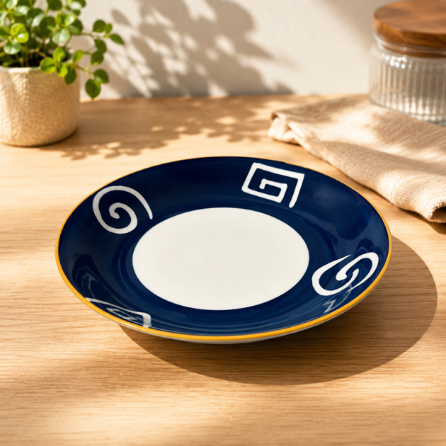 Assiette creuse en Céramique style japonaise