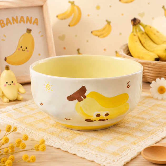 Bol en Céramique Motif Poussin  – Vaisselle Adorable pour Enfants