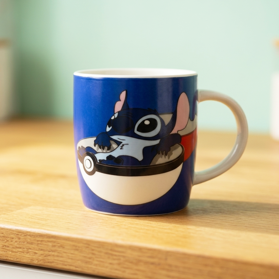 Mug en Céramique Motif Stitch