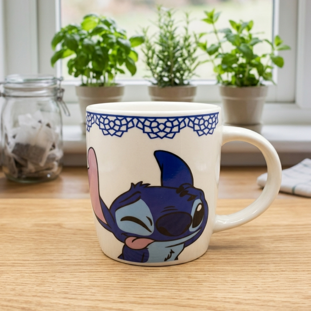 Mug en Céramique Motif Stitch