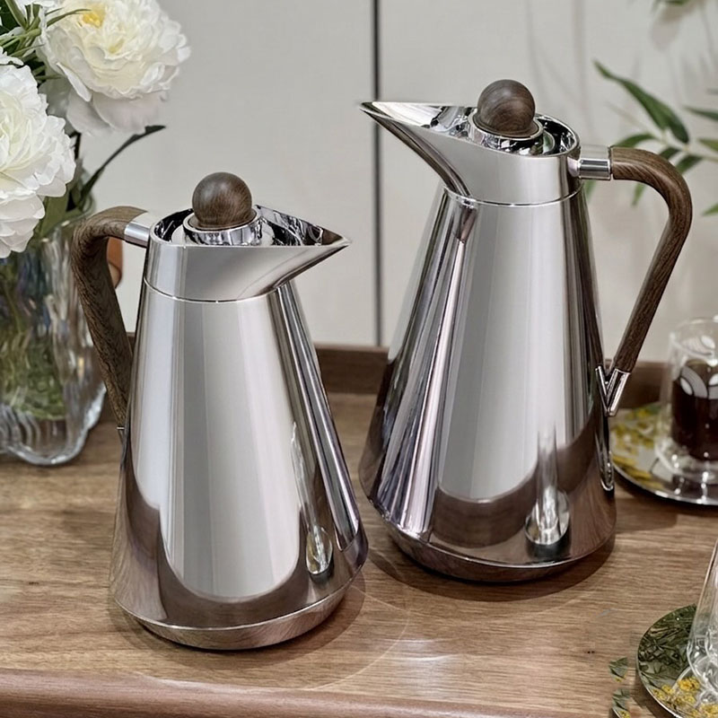 Ensemble de 2 Thermos Isothermes en Acier Inoxydable
