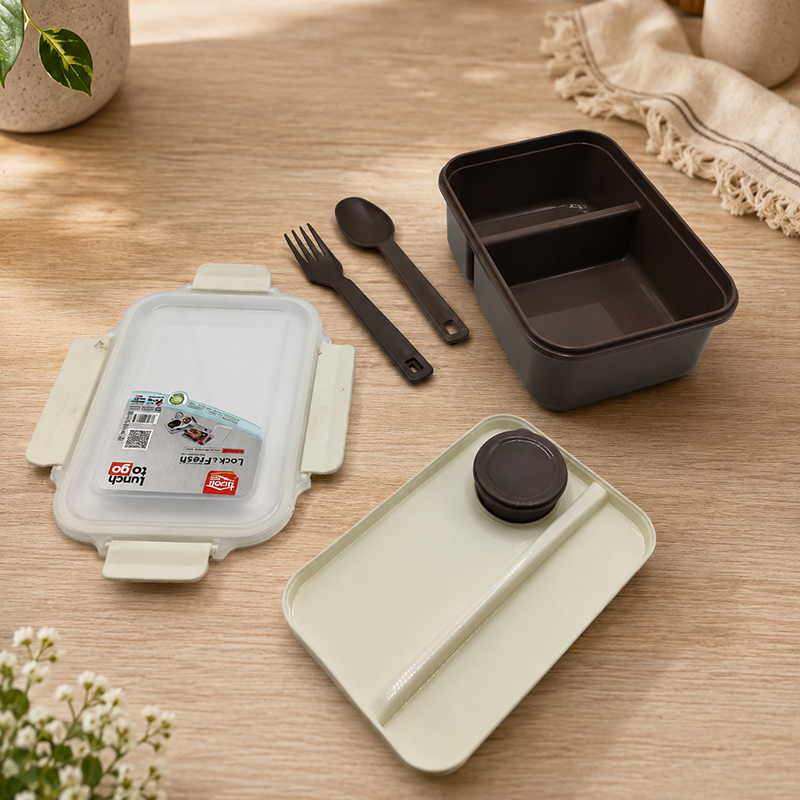 Ensemble Lunch Box Compartimentée avec Sac Isotherme – Image 2