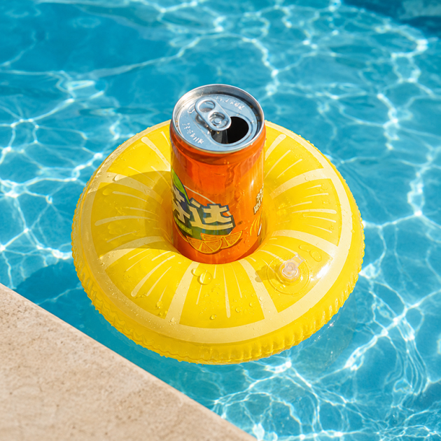 Mini Bouée Porte-Gobelet pour Piscine