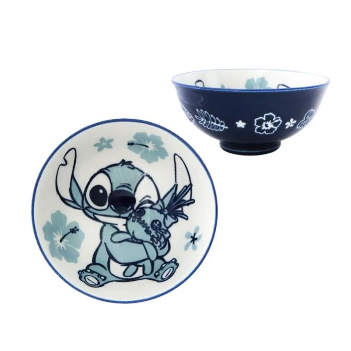Bol en Céramique Bleu avec Motif stitch – Image 2